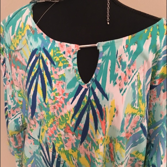 Blue lagoon 3-4 shirt NWOT - Picture 1 of 4